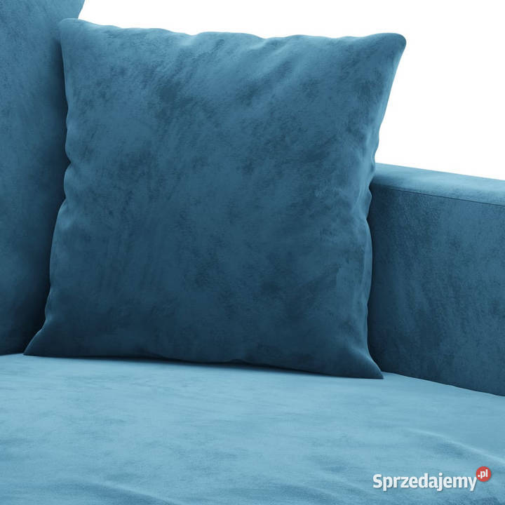 Sofa 2osobowa niebieski 140 tapicerowana Sofy i kanapy Warszawa