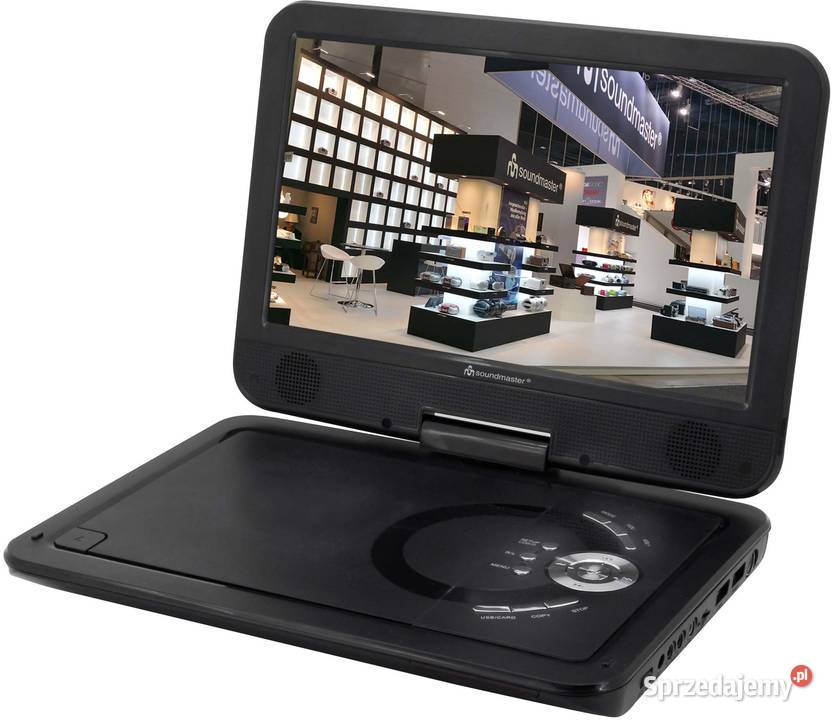 PRZENOŚNE DVD EKRAN 10 C TUNER TV DVBT2 USB GRY Białystok