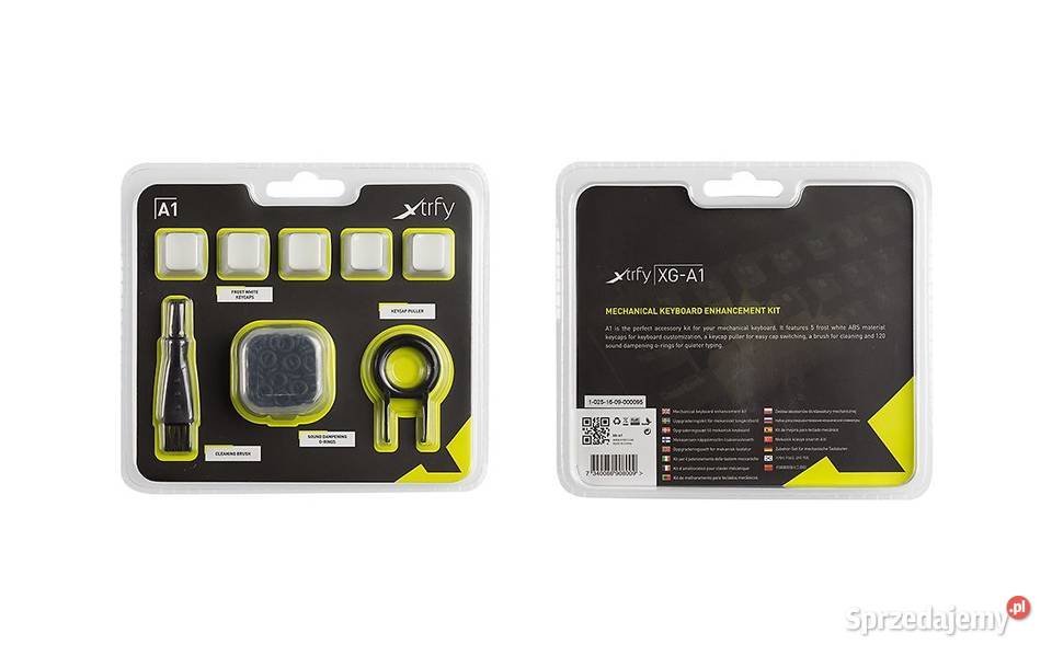 Zestaw akcesoriów do klawiatury mechanicznej biały Gdynia