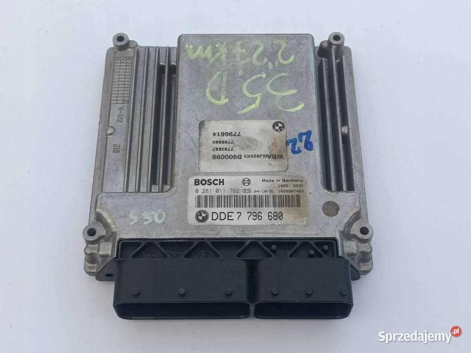 BMW 5 E60 E61 30D STEROWNIK KOMPUTER SILNIKA osobowe Przemęt sprzedam