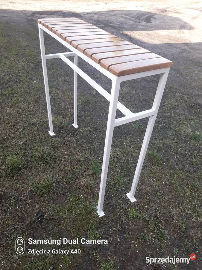 Ławka ogrodowa na działkę ROD kujawsko-pomorskie Toruń