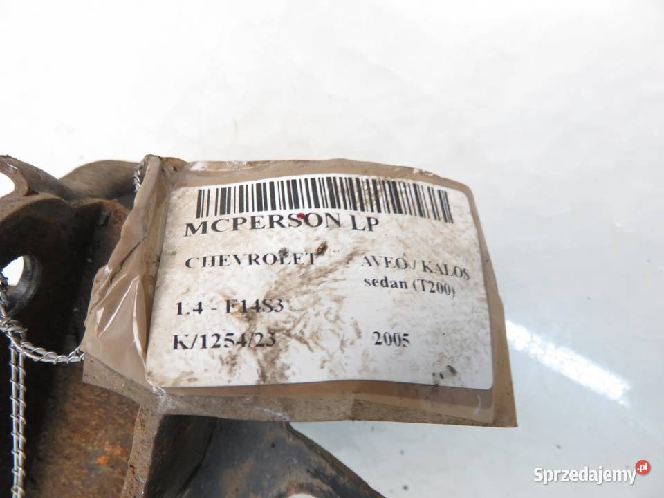 MCPERSON LEWY PRZEDNI CHEVROLET AVEO T200 14 B małopolskie