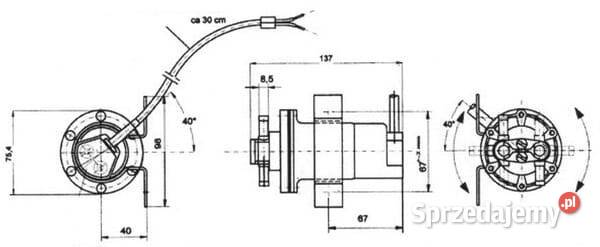 Pompa paliwowa elektryczna 24V 18812V Kamionna