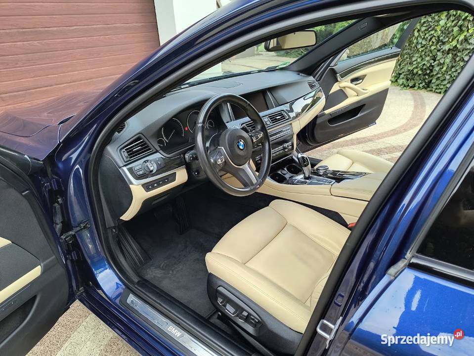 BMW Seria 5 Sprzedam 520d 190 F10 Sedan 2016 nieuszkodzony mazowieckie Jachranka sprzedam