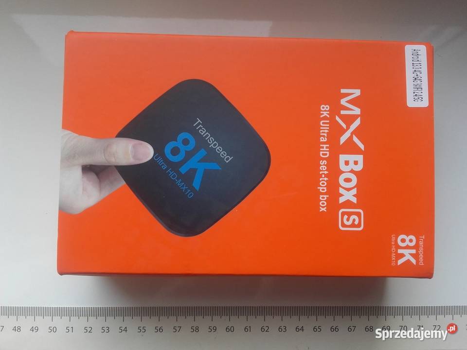 TV Box Transpeed MX10 MxBox S, Android 13, 4GB, 64GB,HDMI, L