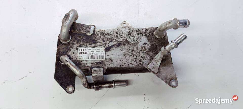 CHŁODNICA OLEJU AUDI A6 C7 A8 D4 4H0317021T śląskie Przystajń