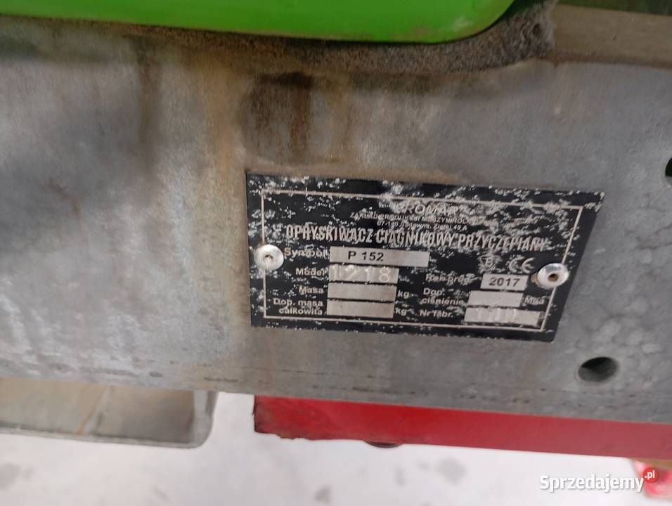 Opryskiwacz ciągany Promar 1218nie Krukowiak nieuszkodzony Radom sprzedam