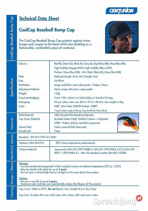 kaszkietówka bejsbolówka czapka z wkładką ABS Pozostałe Zamość sprzedam