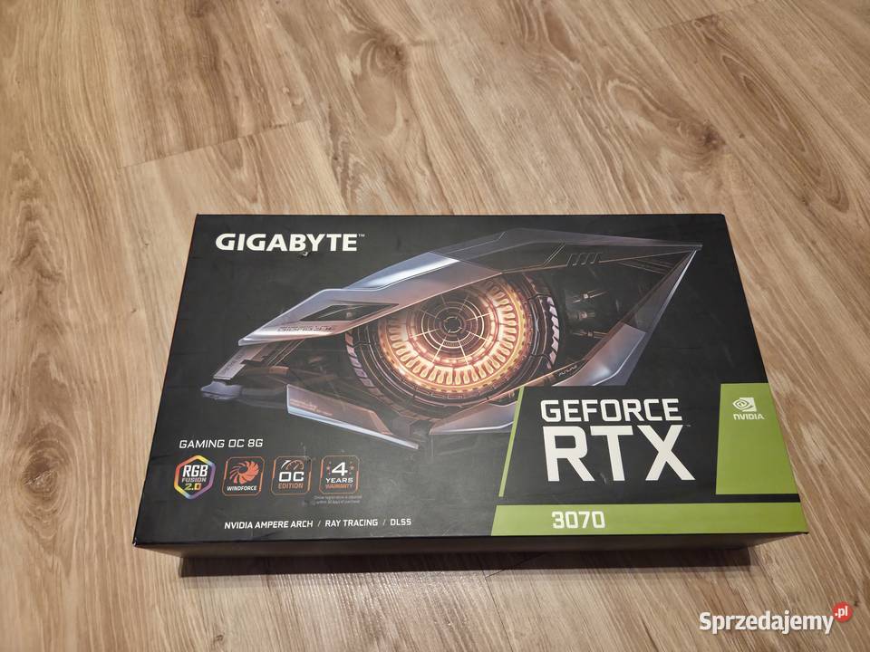 Gigabyte GeForce RTX 3070 Gaming OC 8G Rev 20 Gigabyte Elektronika