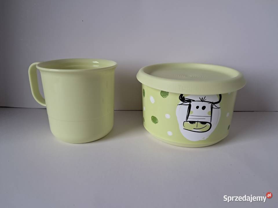 Tupperware bingo krówka 575ml zielony Chęciny