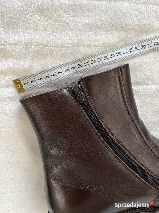 Gotthard skórzane wysokie buty kozaki męskie Jastrzębie-Zdrój