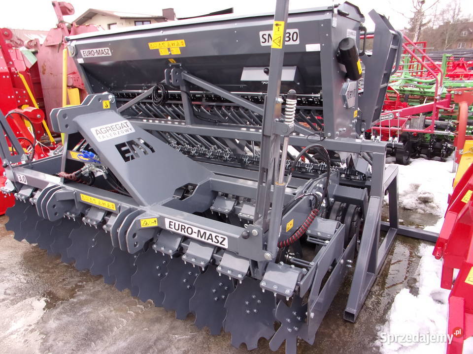 Agrega uprawowosiewny nabudowany EUROMASZ SNT30 nieuszkodzony