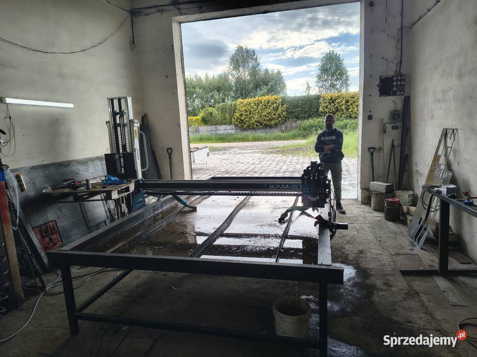 Ploter plazmowy CNC 1530 pole robocze 15x3 Pińczów