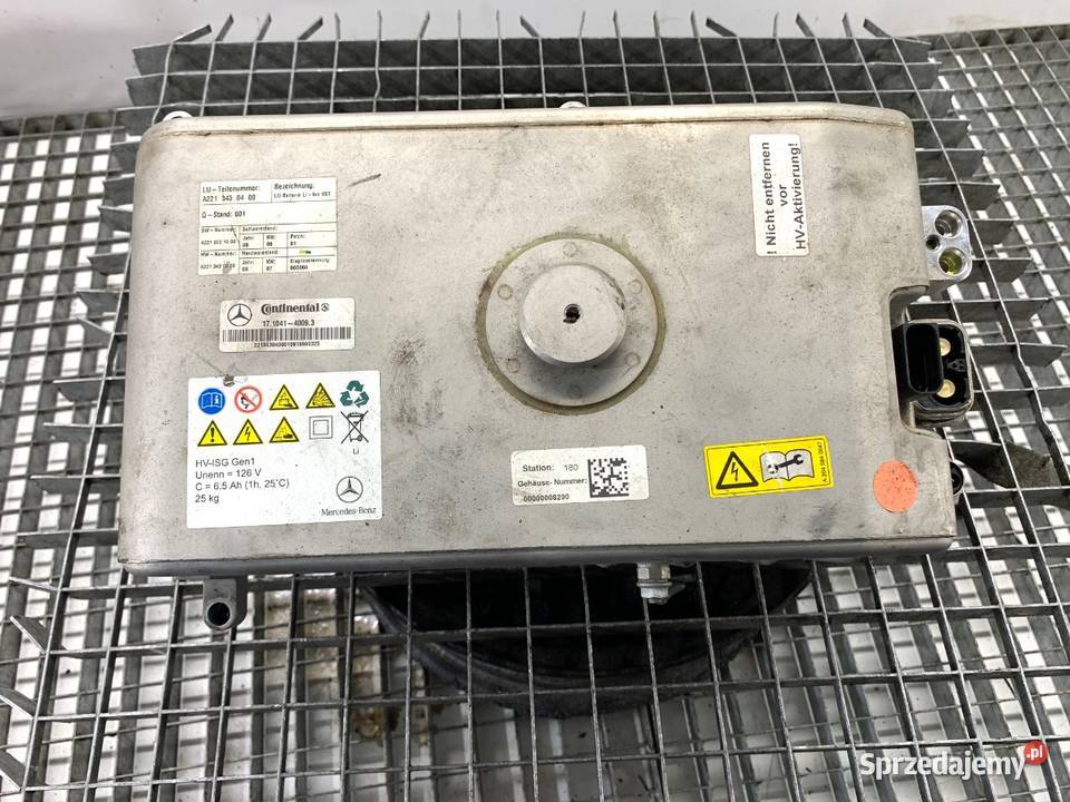 BATERIA HYBRYDA MERCEDES W221 A2213430400 35 299 podkarpackie