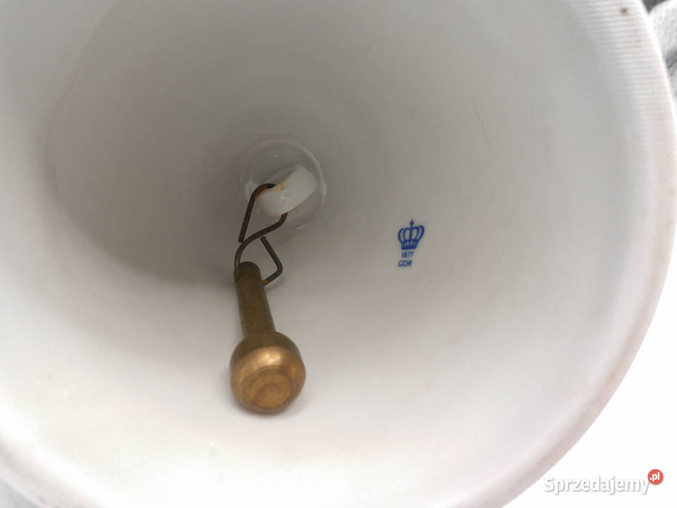 Dzwonek porcelanowy LIPPELSDORF GDR