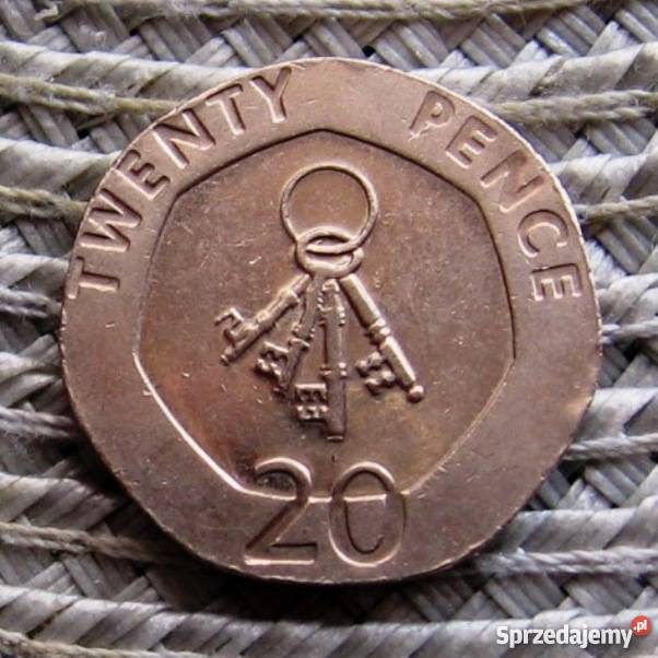 Gibraltar 20 Pensów 2010r wielkopolskie Kalisz