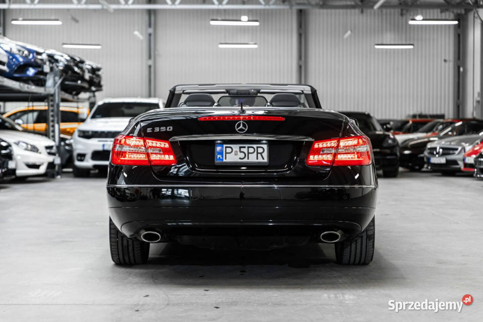 Mercedes E 350 35 V6 292 cabrio Japonia serwisowany w ASO Węgrzce