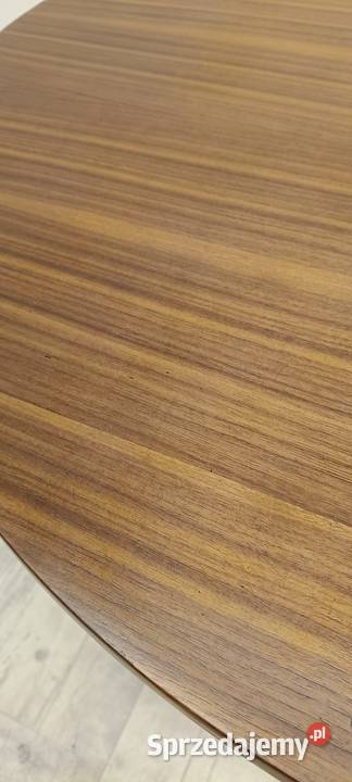 stół okrągły patyczak PRL rozkładany stary Radomsko