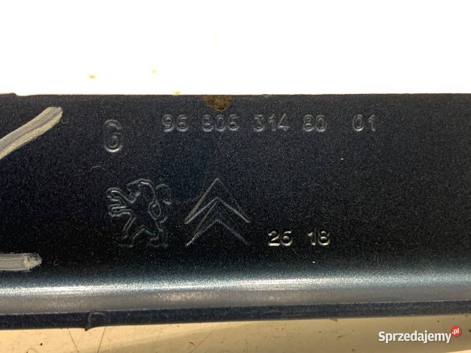 ZAWIAS MASKI LEWY PRZÓD CITROEN BERLINGO II