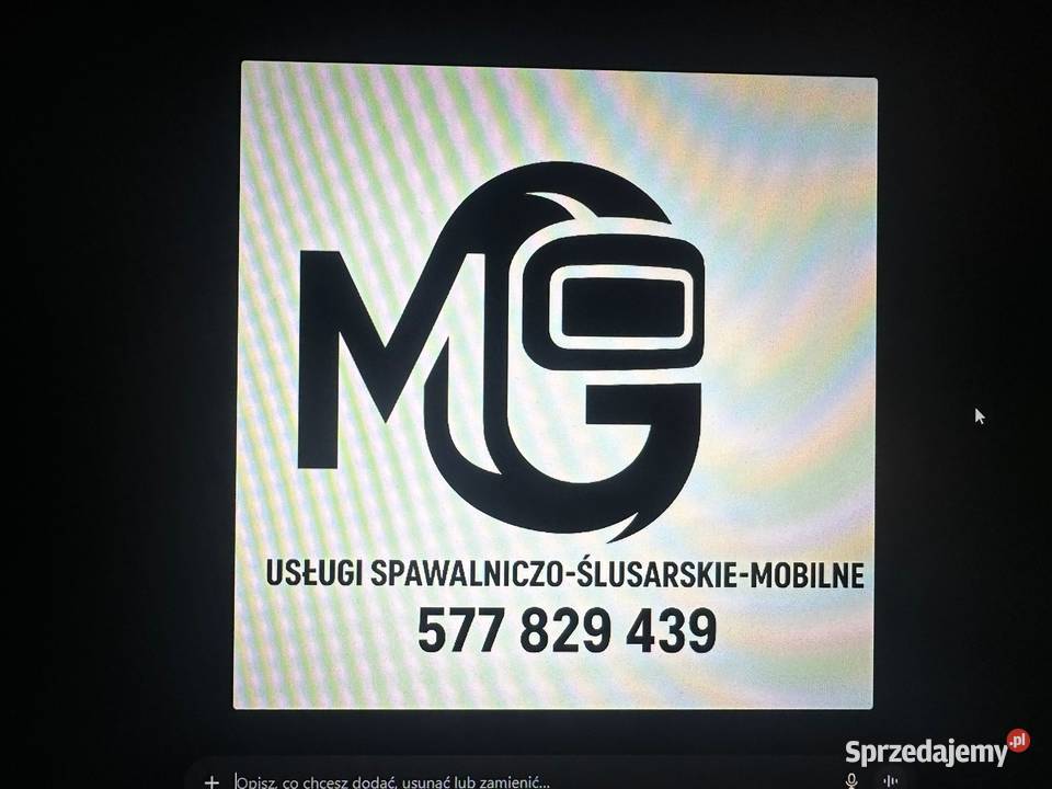 Usługi spawalniczo ślusarskie mobilne