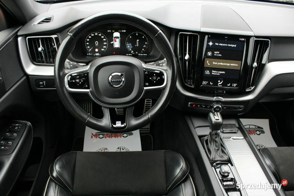 Volvo XC 60 RDESIGN 20 D4 190 AWD Salon czujnik deszczu Włocławek sprzedam