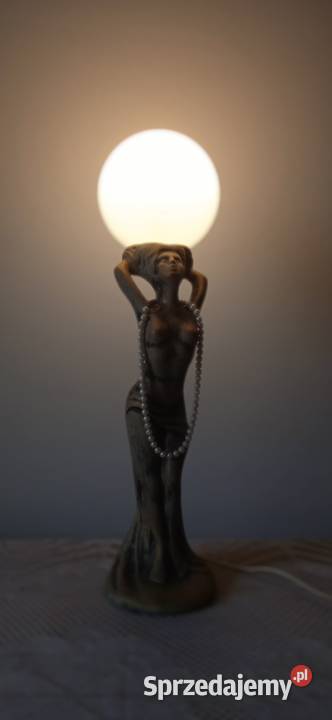 Stara lampa ŁK kamionkowa Świdnica