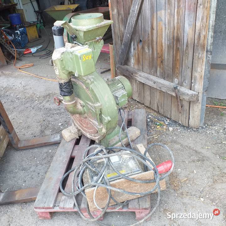 Młyn śrutownik bajkowy do ziarna trocin Ozorków