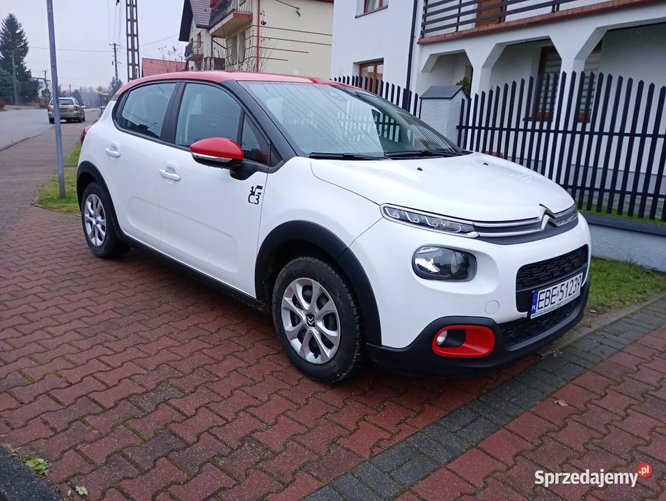 Citroen C3 2018r 70 przebieg 83KM Szczerców