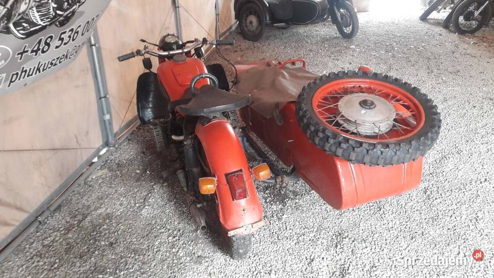 K 750 motocykl z koszem nie K 650 dniepr ural M pełny VAT