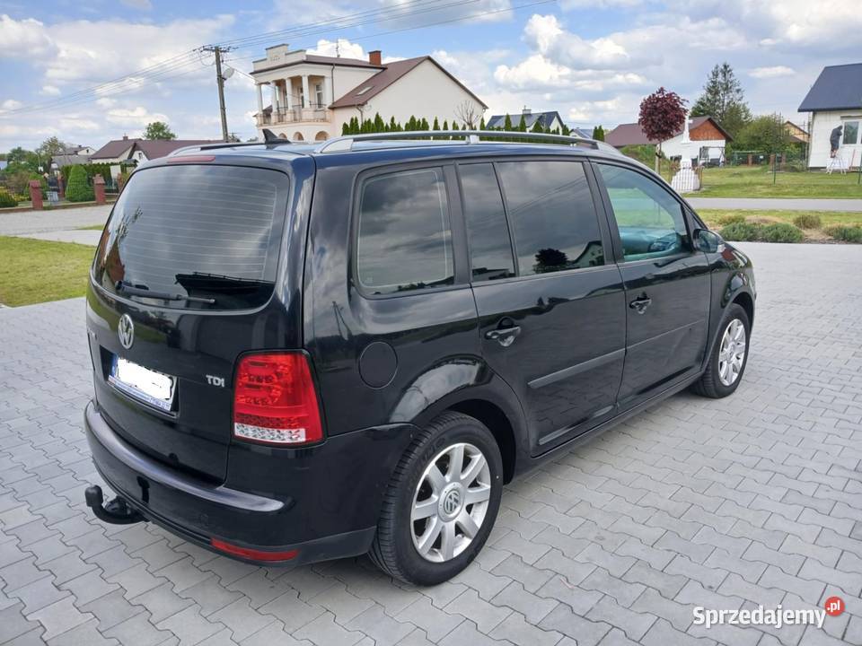 VW Touran 2007 19 TDI 105 Manualna skrzynia diesel