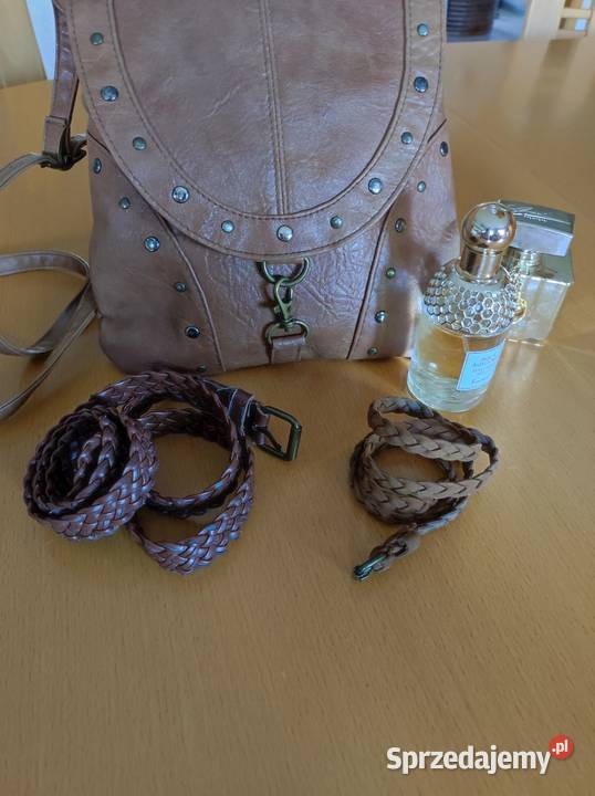 torebka listonoszka ćwieki boho vintage skórzana 23cm Kielce sprzedam