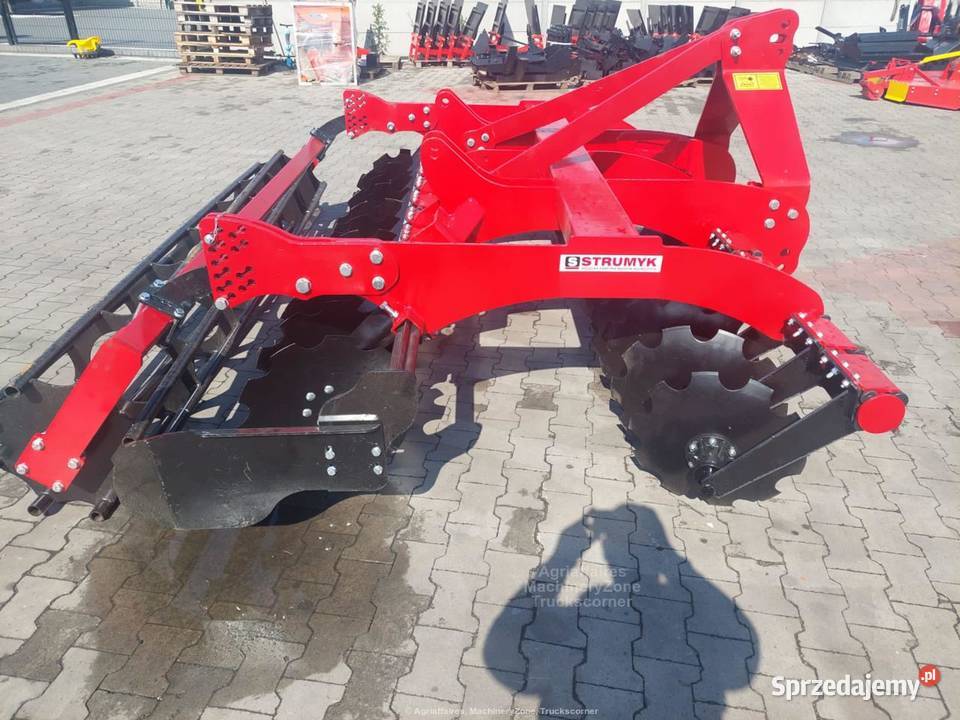 Brona talerzowa MEGA Strumyk rozstaw 1200 mm nieuszkodzony Rogóźno sprzedam