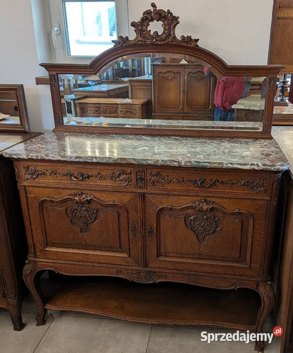 Pomocnikkomoda z lustrem rocaille sklep Dąbrowa Dąbrowa Górnicza