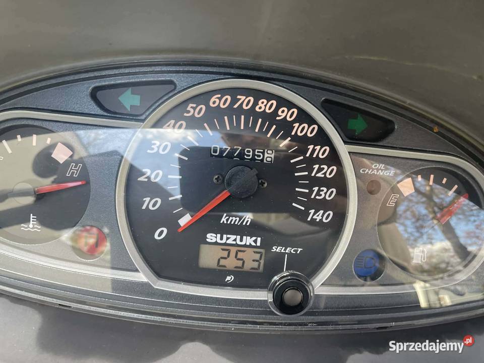 SUZUKI BURGMAN 125 2008 R 100 Sprawny Niski Pilzno