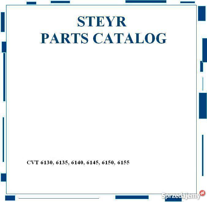 Steyr CVT 6130 6135 6140 6145 6150 6155 katalog Kielce