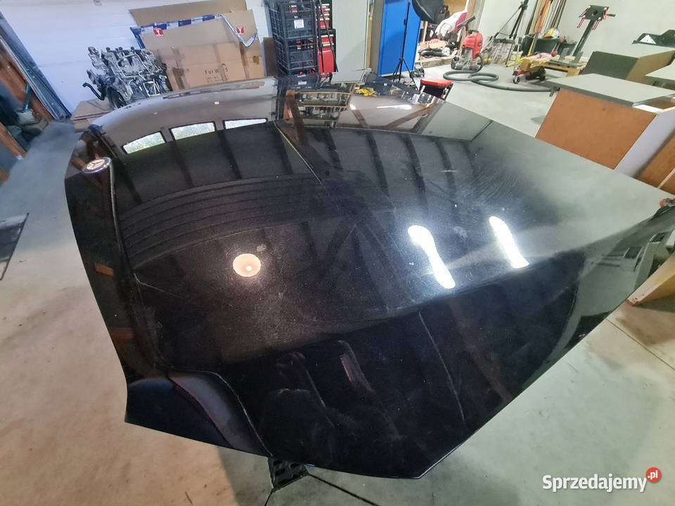 Mercedes Benz w205 maska pokrywa silnika czarna Śrem