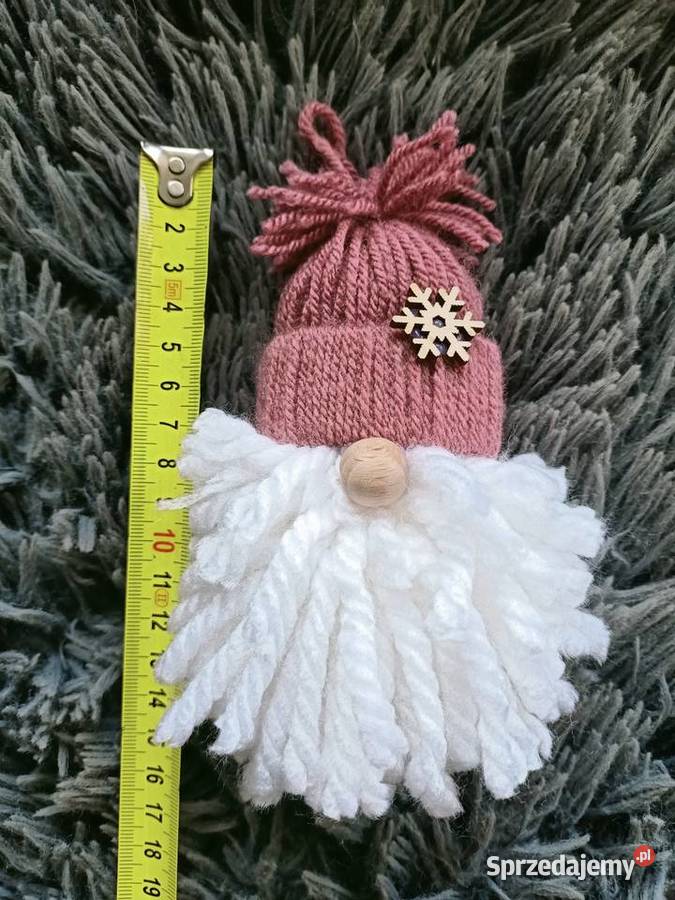 Mikołaj skrzat zawieszka bombka ozdoba