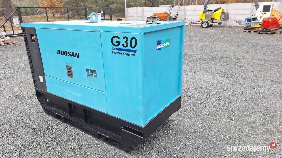 Agregat prądotwórczy generator DOOSAN G 30 30 kW dolnośląskie Trzebnica