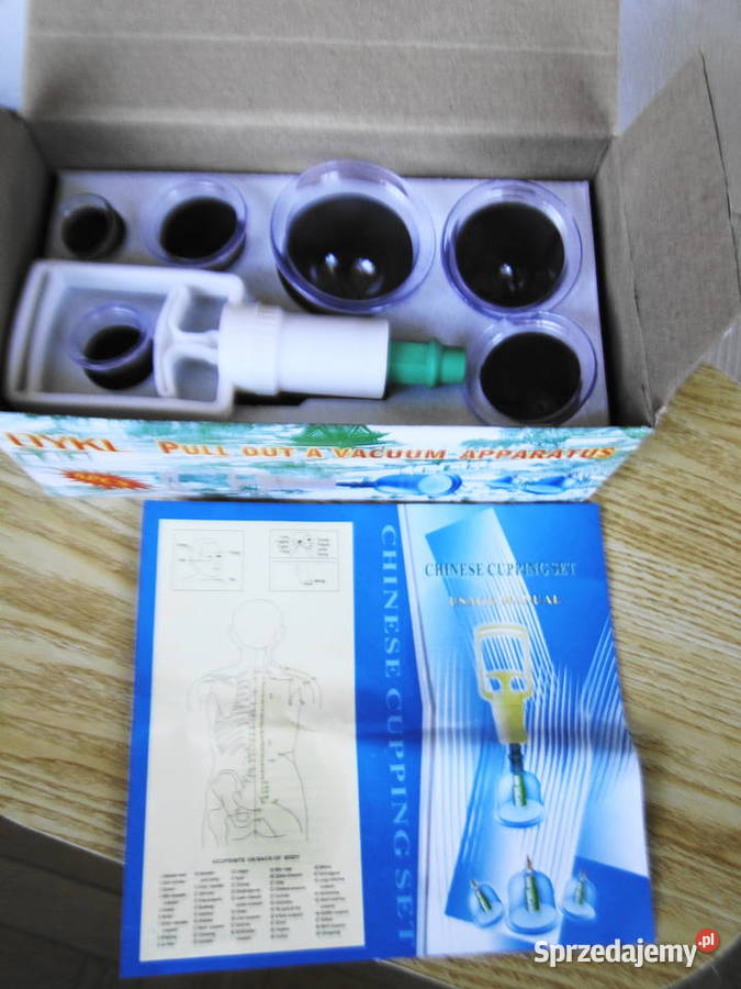 Nowy komplet baniek do masażu mazowieckie