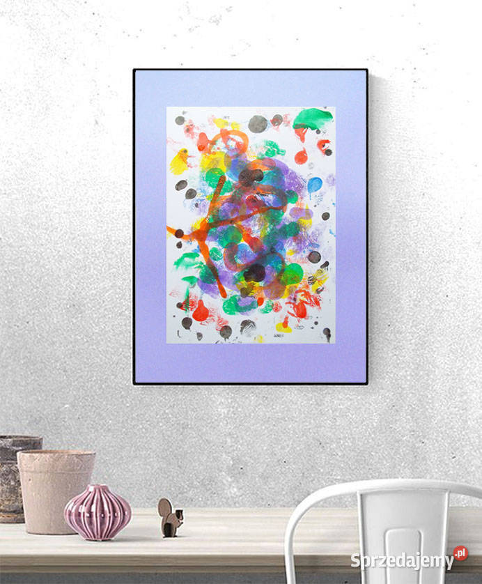 salon abstrakcja abstrakcyjny rysunek do Łódź