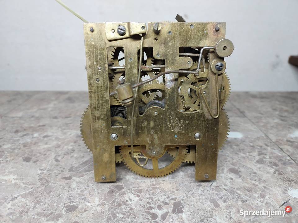 M150 Mechanizm starego zegara ściennego Junghans Tczew