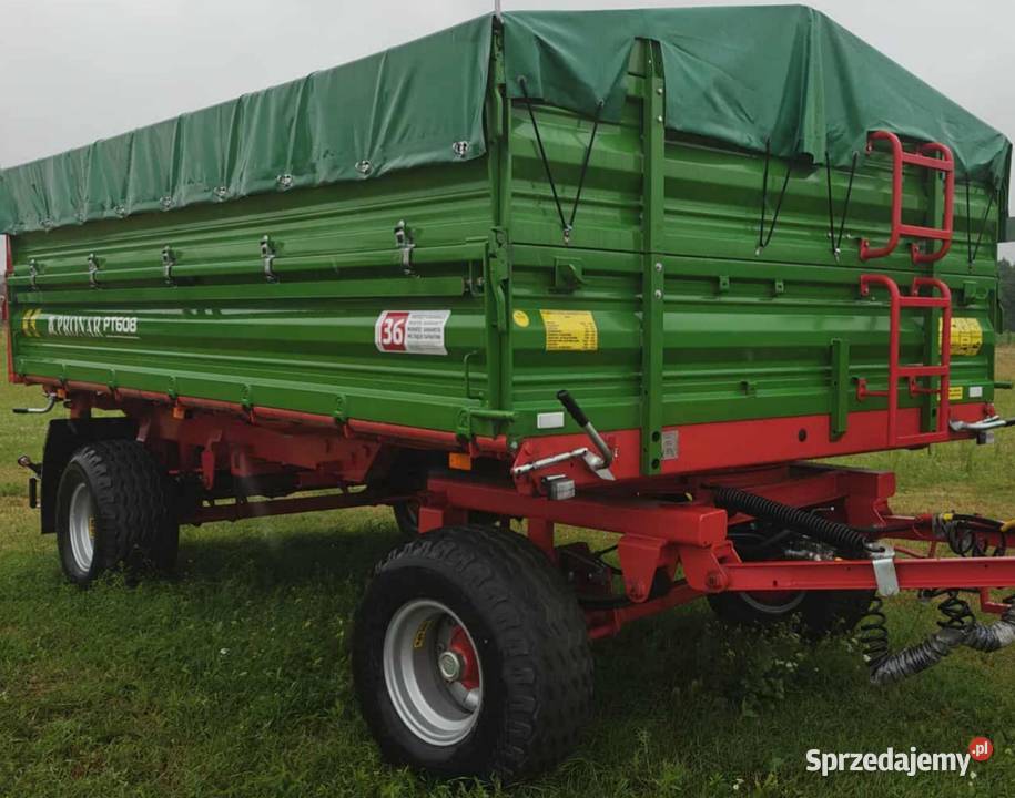PRONAR przyczepa 8 ton z plandeką nowa Pronar Łowicz