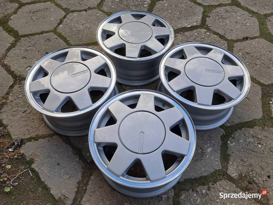 Felgi VW 14 4x100 odświeżone polerowane aluminiowe Gołębiewo Wielkie sprzedam