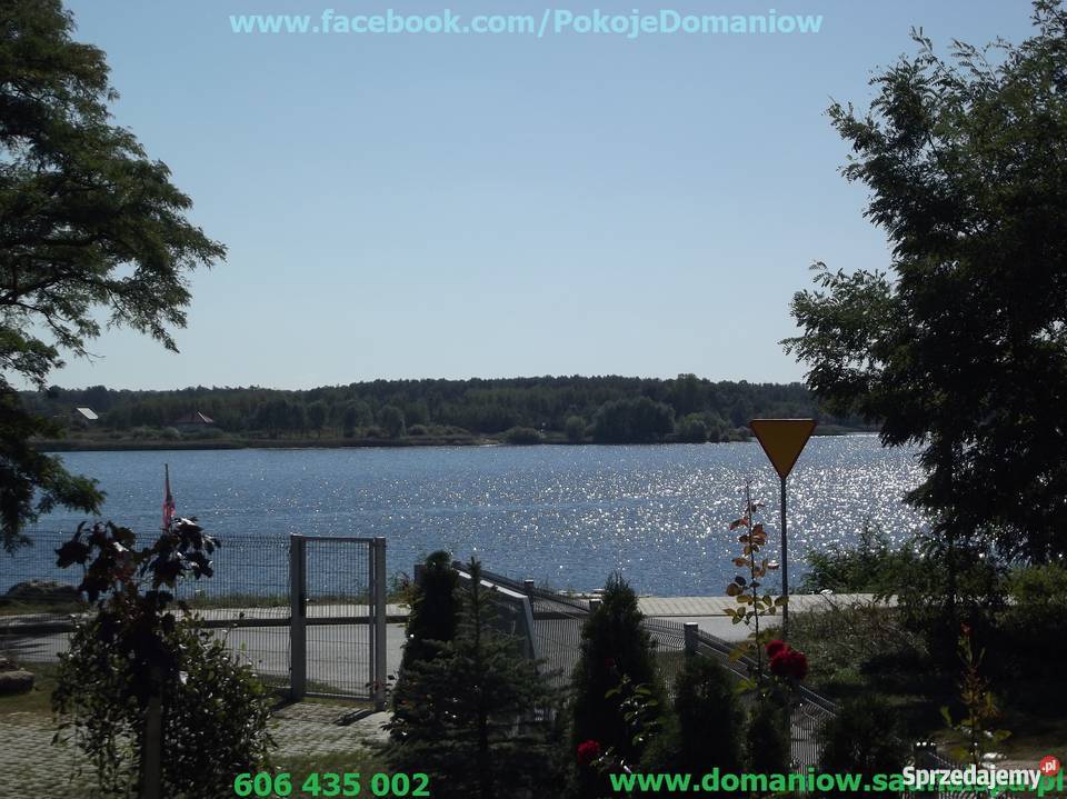 Agroturystyka Zalew Domaniowski domek jeziorem mazowieckie Wólka Domaniowska
