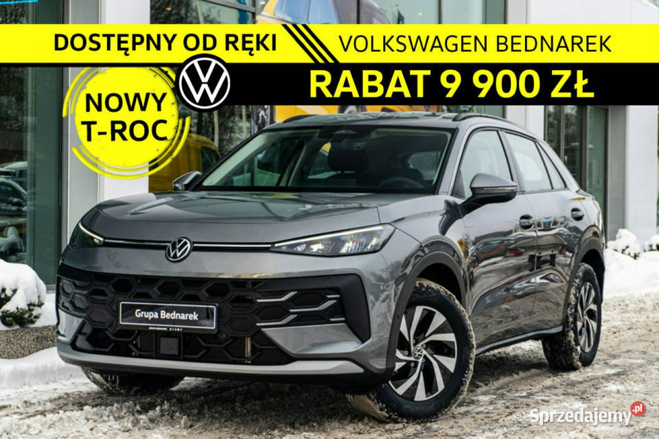 Volkswagen TRoc Life 15 eTSI 150 DSG II 2025 5km Łódź