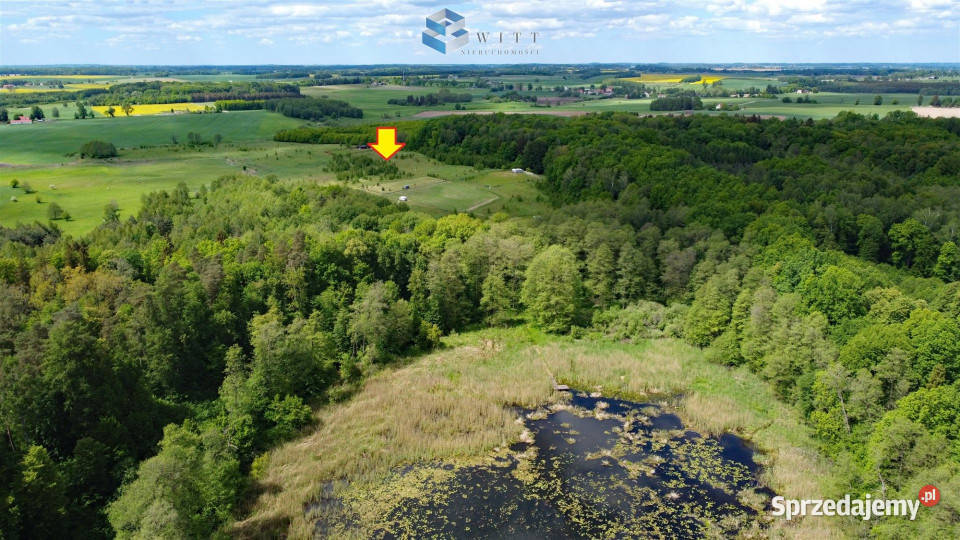 Działka do sprzedania Dziśnity 2434m2 gaz