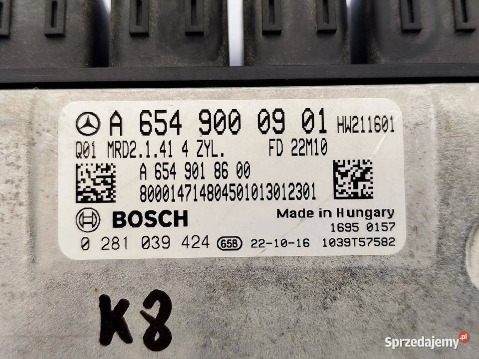 KOMPUTER STEROWNIK MODUŁ SILNIKA MERCEDES A213 osobowe Komputery Przemęt