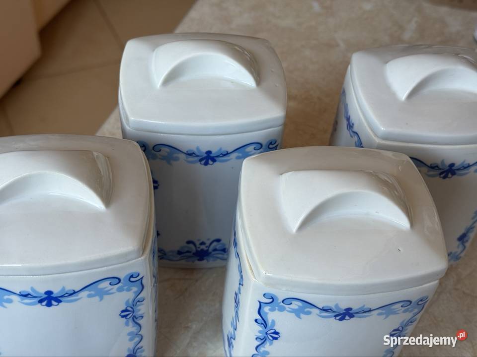 Pojemniki z porcelany duże Bogucice Mielec sprzedam