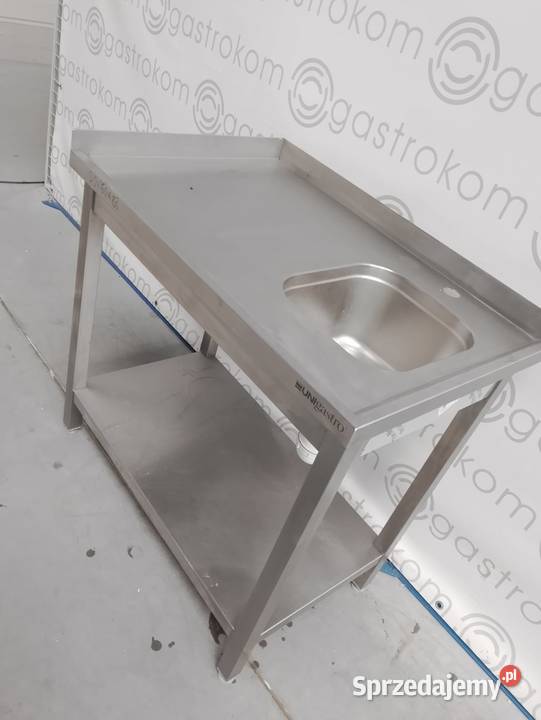 Stół ze zlewemP i półką 90x60x85 dolnośląskie Wrocław