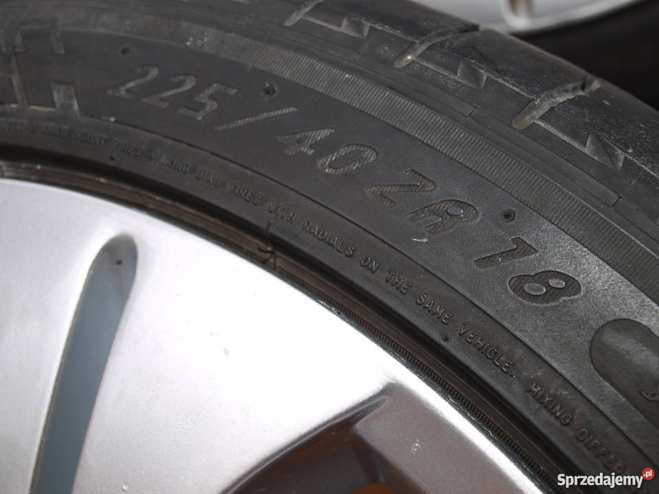 Hyundai alufelgi alukoła 225 40 18 komplet 4 Rozmiar 18" wielkopolskie Kalisz